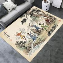 TEAM AVATAR Cartoon Carpet Rug for Living Room Bedroom Home Sofa Decoration,Kids play Non-slip Floor Mat 80x120cm( 31x47in)