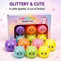 Giant Unicorn Dumpling Squishy With Steamer Case Slow Rising Squeeze Anti Stress Surprise Party Favor Goodie Bag Gift Prop