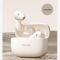 Philips TAT2520 Hybrid In-Ear/Half-In-Ear Wireless ANC Headphones balta