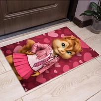 Alvin and the Chipmunks Printed Carpet Rug for Office Chair Living Room Bedroom Kitchen Room Decor Gifts 40cmx60cm