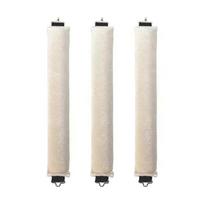 Nešildomas garbanojimo strypo galvos apdangalas Minkšti plaukų suktukai su skara No Heat plaukų voleliai Sleeping Lazy Curls Flexi Rods plaukų formavimo įrankis 3 pcs with a set white