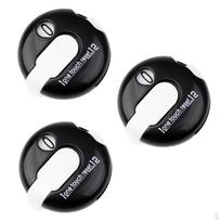 3 Pieces Portable Golf Counter keeper Scoring black