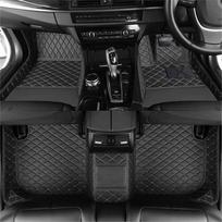 MaiKZ Car Mat Compatible with Volkswagen Tiguan 2017-2022 Front & Rear Floor Liners, Anti-Slip, Applicable Tiguan 2017-2022 juoda