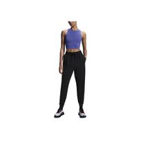 On Movement Logo Comfortable Soft Lace-Up Knitted Sports Pants Women pants Black 1WE30040553 M blue