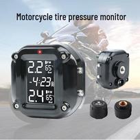Kroso motociklo TPMS: Išorinis/Įmontuojamas padangų slėgio ir temperatūros monitorius elektriniams dviračiams ir paspirtukams External 2-Wheel gray
