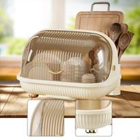 Stovas Pieno Buteliukų Laikymo Dėžutė Tuščia Daugiafunkcis Indas Dubuo Stalo įrankiams Valgymo Lazdelėms S Cream beige
