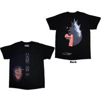 Travis Scott Summer Run 2023 Dublin T-Shirt Black New Unisex T-Shirt XL gray