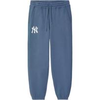 New Era FW25 MLB New York Yankees Seasonal New Color Series Embroidered Logo Comfortable Loose Fit Cuffed Knit Sweatpants Unisex bottoms 14701337 XL gray