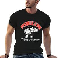 PITBULL GYM T-Shirt Performance Workout Short Sleeve Tee M black
