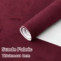 Car Roof Headliner Fabric with Foam Backing Soft Suede Leather Material for Car Interior Trim DIY Upholstery Repair Replacement 50x150cm(fold)