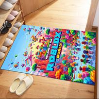 Roblox 270 Floor Rug Office Rug Design for Living Rooms Entryway Balcony Study room Anti-slip Rug Office home decor Perfect Gift for Friends & Family 60cmx90cm