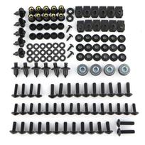Fit For Suzuki GSF 650 GSF750 GSF1200 GSF1250 Bandit GW250F KATANA 600 750 Complete Fairing Bolts Kit Screw GSF650 05-16 Black