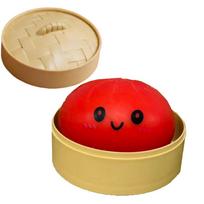 Dumpling Pressure Dumpling Squishies Colorful Bun Toy Slow Rising Stress Relief Fidget Toy For Kids Adults Anti-Anxiety Gift