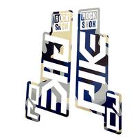 2pcs Camo sticker for Rock Shox PIKE DJ 2021 Mountain Bike Cycling Decal Sticker Adhesive