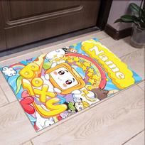 Custom Name LankyBox Printed Carpet,Rug for Office Chair Living Room Bedroom Kitchen Room Decor Gifts. 40cmx60cm
