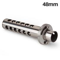 Universal 48MM 51MM Lnsert Baffle Valve Type DB Killer Muffler Motorcycle Exhaust Stainless Steel DB Killer For 51mm Muffler TYPE-D