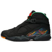 Air Jordan 8 Retro 'Tinker - Air Raid' (Unisex) Black / Light Concord-Aloe Verde-University Red-Orange Peel Vintage Basketball Shoes 44.5 black