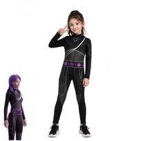Witch Hunter K-POP Demon Hunter Rumi cos Costume Tights 2d Cosplay Costume S black