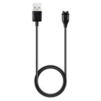 Greito įkrovimo duomenų kabelis maitinimo kabelis USB įkroviklis Garmin Fenix 7 7S 7X 6S 6X 5 5S 5X Forerunner245 Venu Vivoactive 3 4 4S black