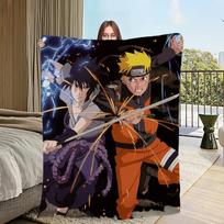 Anime N-Naruto skicomfort šilta minkšta kūdikio antklodė tinkama namams vaikams pietų antklodė tinkama namų biurui kasdieniam naudojimui užvalkalas 30x40in black