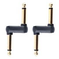 1/4'' Male to Male Jack Plug Guitar Pedal Coupler Guitar Effects Pedal Connector