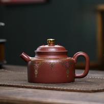 330ml Antique Yixing Purple Clay Teapots Handmade De Zhong Pot Raw Ore Purple  Mud Tea Maker Kettle Zisha Tea Set Tea Ceremony brown