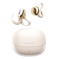 VANBOKEE H15 Ear Cuff-Style Bluetooth Wireless Earbuds, Open Ear, Deep Bass, Leak-Proof, 34-Hour Battery Life, Fast Charging, Lightweight, Ergonomic