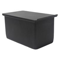 Loaf Pan Flat Toast Box Non- Stick Bread Toast Mold With Cover Lid Stainless Steel Bakeware For Kitchen Baking, 450G Durable gray