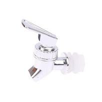 12-18mm Wine Valve Water Dispenser Switch Tap Glass Wine Bottle Plastic Faucet Jar Wine Barrel Water Tank Faucet With Filter 1PC white
