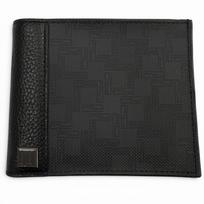 Pristine Dunhill Bifold Wallet black leather mens L2F132Z Used