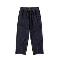 Lee FW25 Elastic Waist Loose Drawstring Balloon Straight Leg Jeans Unisex jeans LUB009091205167898L00 XL black