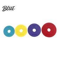 Kitchen Baking Accessories Rolling Pin Spacer with Scale Markings Adjustable Removable Thickness Rings Nonstick Dough Guides Control Plastic 4pcs blue