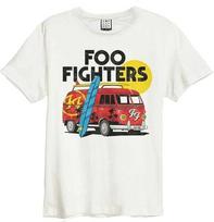 Sustiprintas Foo Fighters Kemperis Vyriški Vintažiniai Balti Marškinėliai Foo Fighters Marškinėlis S black