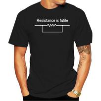 2021 t-shirt Resistance Is Futile - BORG Mens Black Size S M L XL 2XL 3XL L black