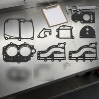 Pakabinamojo variklio tarpinės remonto rinkinys, išpjautos formos 2S 15HP 63V for Yamaha