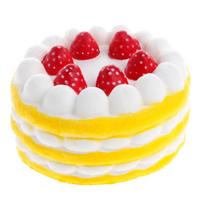 Squishy Jumbo Simulation Strawberry Birthday Cake Squishies Pu Slow Rising Fun Squeeze Healing Toy Toys For Kids
