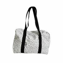 Bow Printing Polka Dot Gym Bag Lightweight Travel Tote Bag Large Capacity Shoulder Bag  Streetwear balta