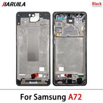 LCD Front‑Bezel Middle‑Frame Housing for Samsung A22 A32 A52 A52s A72 A02 A02s A12 4G 5G A72 Black