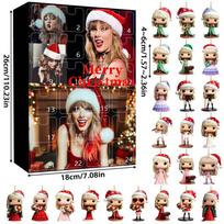 Taylor Swift Holiday Acrylic Ornament Collection With 24 Items For Christmas Party Decorations Style I