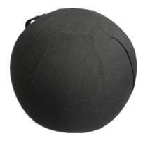 Sprogimui atsparus medvilnės ir lino jogos kamuolio užvalkalas (55/65/75/85 cm) - Patvarus, Atsparus nešvarumams, Nesipūkuoja Yoga Ball Cover