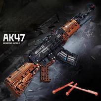 Statybinių kaladėlių rinkinys SWAT Miestas WW2 98K Šautuvo Modelis DIY Surinkimo Žaislas Vaikų Šventės Dovana