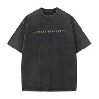 Hot Anime JoJos Bizarre Adventure Letter Printed Tshirt Men Women Cotton Vintage Tshirts Oversized Tee Harajuku Male T Shirt 4XL black