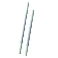 Fitness Massage Tool Deep Tissue Massage Roller Stick Muscle Relaxer For Full Body Stretching Muscle Recovery gray