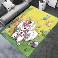 2025 New diddl Carpet Rug for Living Room Bedroom Home Sofa Decoration,Kids play Non-slip Floor Mat 80x120cm( 31x47in)