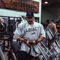 Legacy Iron Thermal GYM Fitness Trend Brand T-and kids tshirt Cotton Graphic Tee Men Women Summer Streetwear XL white