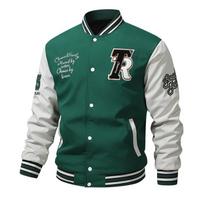 Men's Casual Jacket Fall Winter Fashion Outerwear Coat for Everyday Wear XL žalia