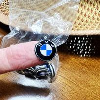 11mm 14mm 3D aliuminio automobilio rakto korpuso lipdukai BMW M M1 M2 M3 F32 E52 E53 E60 E90 E91 E92 E93 F01 F30 automobilių aksesuarams 4PCS black