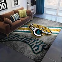 Jacksonville Jaguars Carpet Rug for Living Room Bedroom Home Sofa Decoration,Kids play Non-slip Floor Mat 100x150cm( 39x59in)
