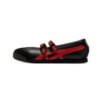 Onitsuka Tiger MEXICO 66 TGRS Mary Jane Shoes Unisex Low Top Black/Red 1182A678-002 38 black