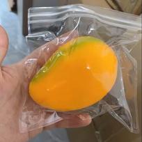 New Stress Relief Toy Mango Squishy Ball Super Slow Rebound Decompression Fidget Butter Toy Anxiety Relief